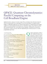 QPACE: Quantum Chromodynamics Parallel Computing on the Cell Broadband Engine
