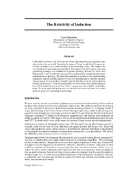 The Relativity of Induction