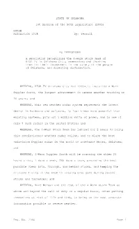 A Resolution Recognizing the 4-Warn Storm Team