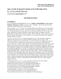 Juno Covella, Perpetual Calendar of the Fellowship of Isis By: Lawrence Durdin-Robertson All Formatting Has Been Retained from the Original