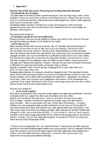 1. Appendix 1 Extract from DCSF Document 'Planning and Funding