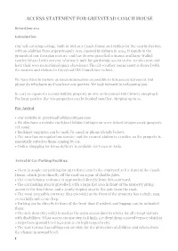 Access Statement for Greystead Old Church