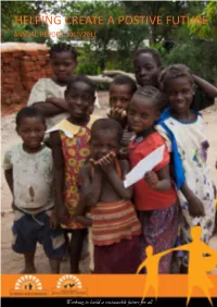 Helping Create a Postive Future Annual Report 2010/2011