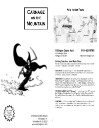 2013 Carnage Booklet 9-13