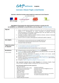 Sud Charente 2018/2020 Commerce Artisanat Progrès En Sud Charente
