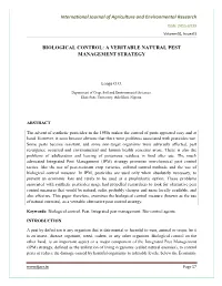 View.Insect Science and Its Application 15: 87-102