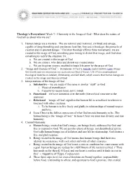 Theology's Everywhere Week 7 Handout