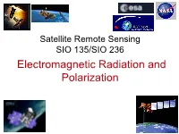 Electromagnetic Radiation and Polarization