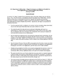 FAFSA Simplification