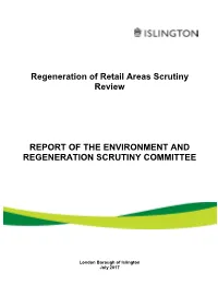 Report of the Environment and Regeneration Scrutiny Committee