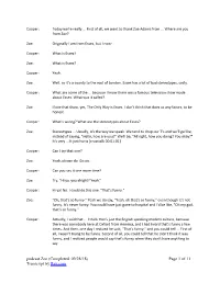 Podcast Zoe (Completed 09/28/18) Transcript by Rev.Com Page 1 of 11