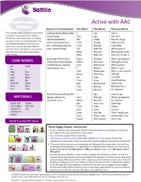 Active with AAC