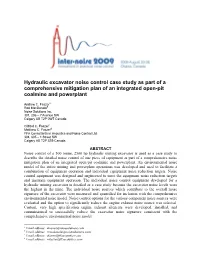 Hydraulic Excavator Noise Control Case Study As Part of a Comprehensive Mitigation Plan of an Integrated Open-Pit Coalmine and Powerplant