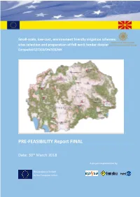 PRE-FEASIBILITY Report FINAL