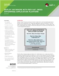 Deploy Anywhere with Red Hat Jboss Enterprise Application Platform