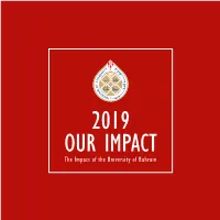 The Impact of the University of Bahrain Contents