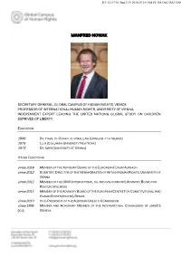 Manfred Nowak