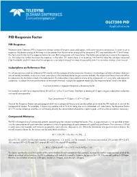 OLCT200 PID Application Note
