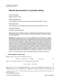 Wavelet Deconvolution in a Periodic Setting