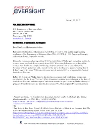 1 Andrew Kaczynski, VA Secretary Gave Inaccurate Answers on Pro-Confederate Ties During Confirmation Process, CNN (Dec