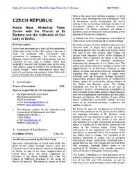 Section II: Summary of the Periodic Report on the State of Conservation