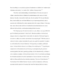 7 from Describing It As an Aesthetic Rejection of Modernism Or A
