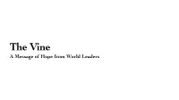 A Message of Hope from World Leaders Book Overview