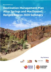 Alice Springs & Macdonnell Ranges Summary-01.Indd