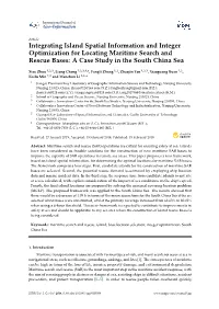 Integrating Island Spatial Information and Integer Optimization for Locating Maritime Search and Rescue Bases: a Case Study in the South China Sea