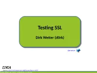 Testingtesting SSLSSL