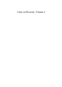 Unity in Diversity, Volume 2