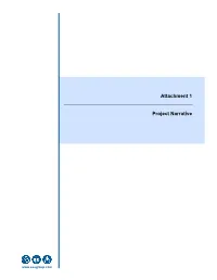 Attachment 1 Project Narrative