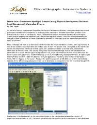 Office of Geographic Information Systems Print This Page