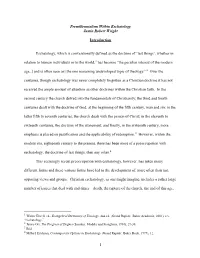 Premillennialism Within Eschatology Justin Robert Wright