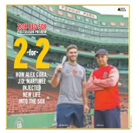 2018 Red Sox Red 2018 J.D