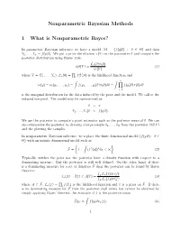 Nonparametric Bayesian Inference