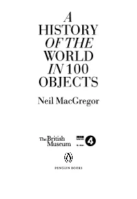 A History Ofthe World Objects
