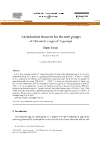 An Induction Theorem for the Unit Groups of Burnside Rings of 2-Groups