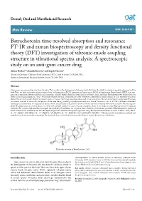 Batrachotoxin Time-Resolved Absorption And