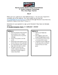 7Th Grade Computer Technology Day 4.Pdf