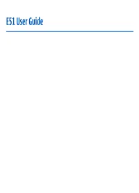 E51 User Guide