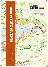 Environment and Security Thematic Issues for Possible ENVSEC Action
