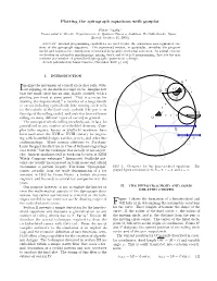 Plotting the Spirograph Equations with Gnuplot