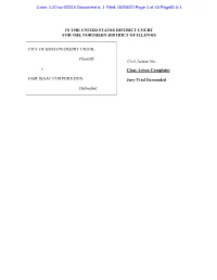 1:20-Cv-03315 Document #: 1 Filed: 06/04/20 Page 1 of 40 Pageid #:1