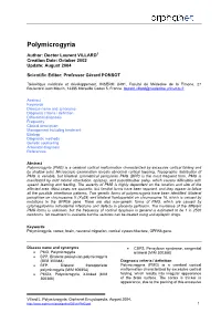 Polymicrogyria