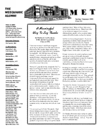 6-Weequahic Newsletter Spring 2002.Lwp