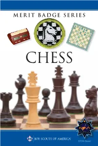 Chess Merit Badge Requirements