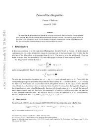 Zeros of the Dilogarithm
