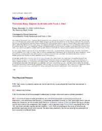 Read a Complete Transcript of the Interview