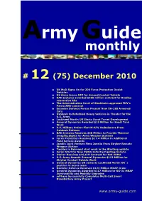 Army Guide Monthly • Issue